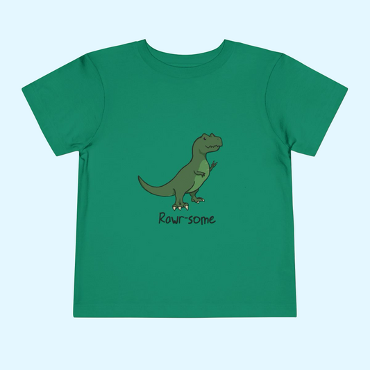 ‘Rawr-some’ Tori T. Rex Dinosaur Toddler Tee