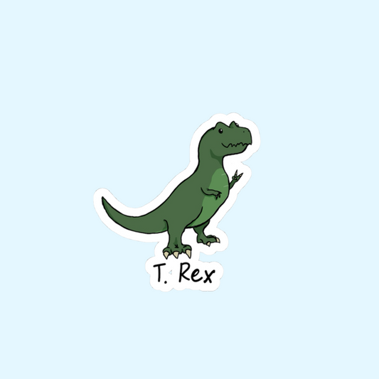 ‘T. Rex’ Tori T. Rex Dinosaur Sticker