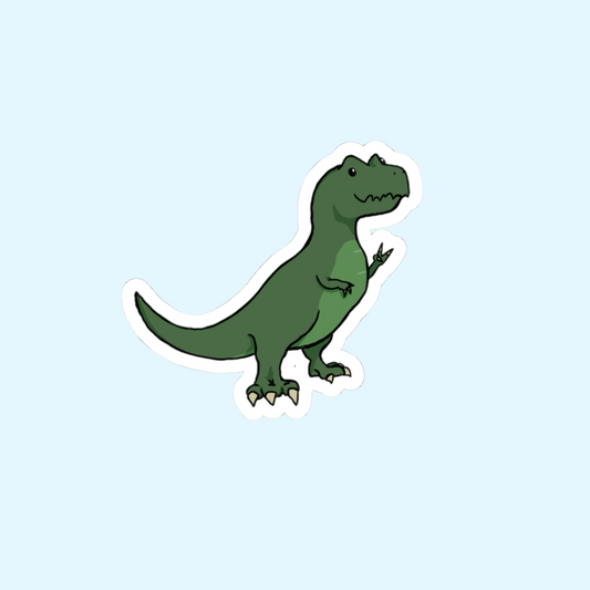 Tori T. Rex Dinosaur Sticker