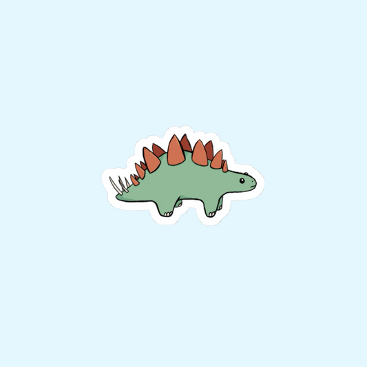 Sammy Stegosaurus Dinosaur Sticker