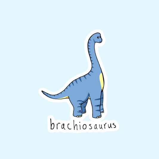 ‘Brachiosaurus’ Billy Brachiosaurus Dinosaur Sticker