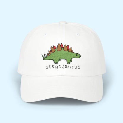 ’Stegosaurus’ Classic Dad Cap - Sammy - Light