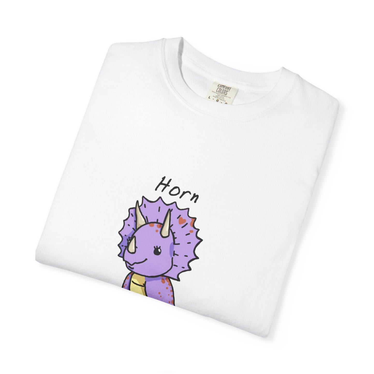 ‘Horn to be Wild’ Trixie Triceratops Dinosaur Unisex T-shirt