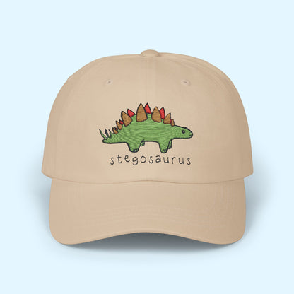 ’Stegosaurus’ Classic Dad Cap - Sammy - Light