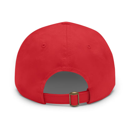 ‘Brach to the Future’ Billy Brachiosaurus Classic Dad Cap with Leather Patch