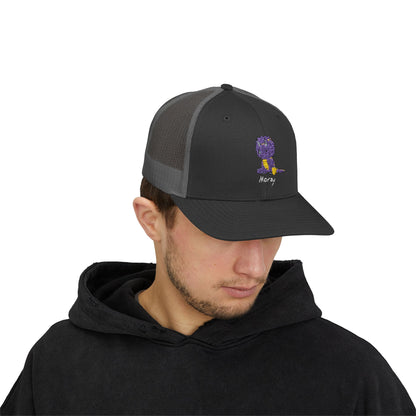 ‘Horny’ Triceratops Snapback Trucker Cap - Trixie