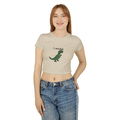 ‘T. Wrecked’ Tori T. Rex Dinosaur Baby Tee
