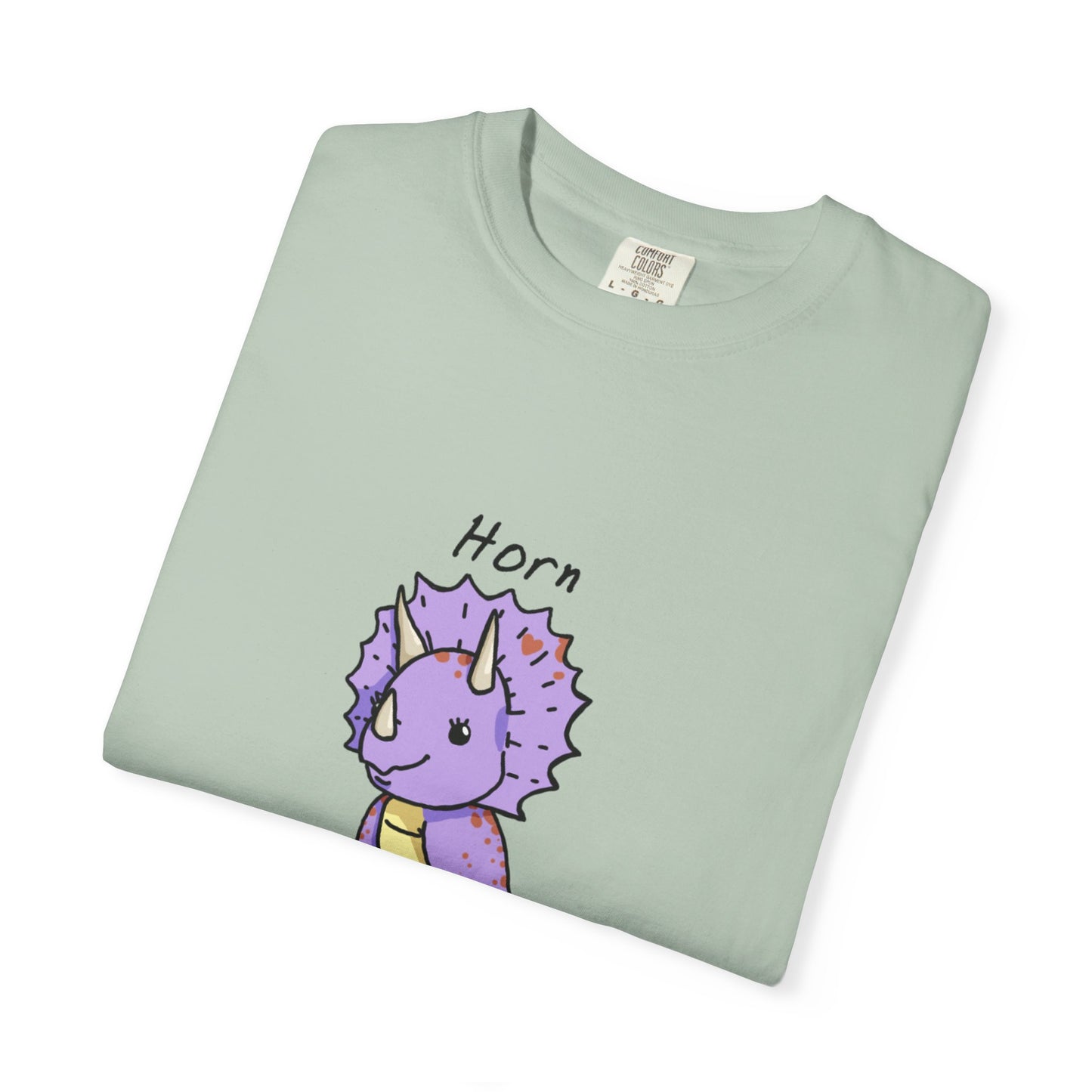 ‘Horn to be Wild’ Trixie Triceratops Dinosaur Unisex T-shirt