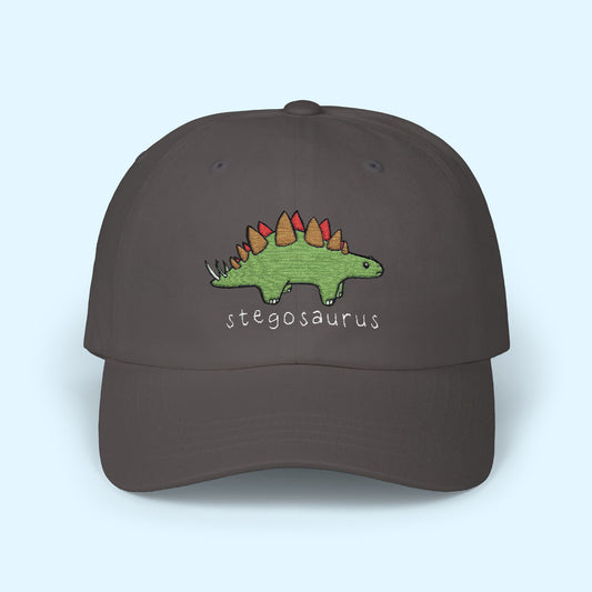‘Stegosaurus’ Classic Dad Cap - Sammy - Dark