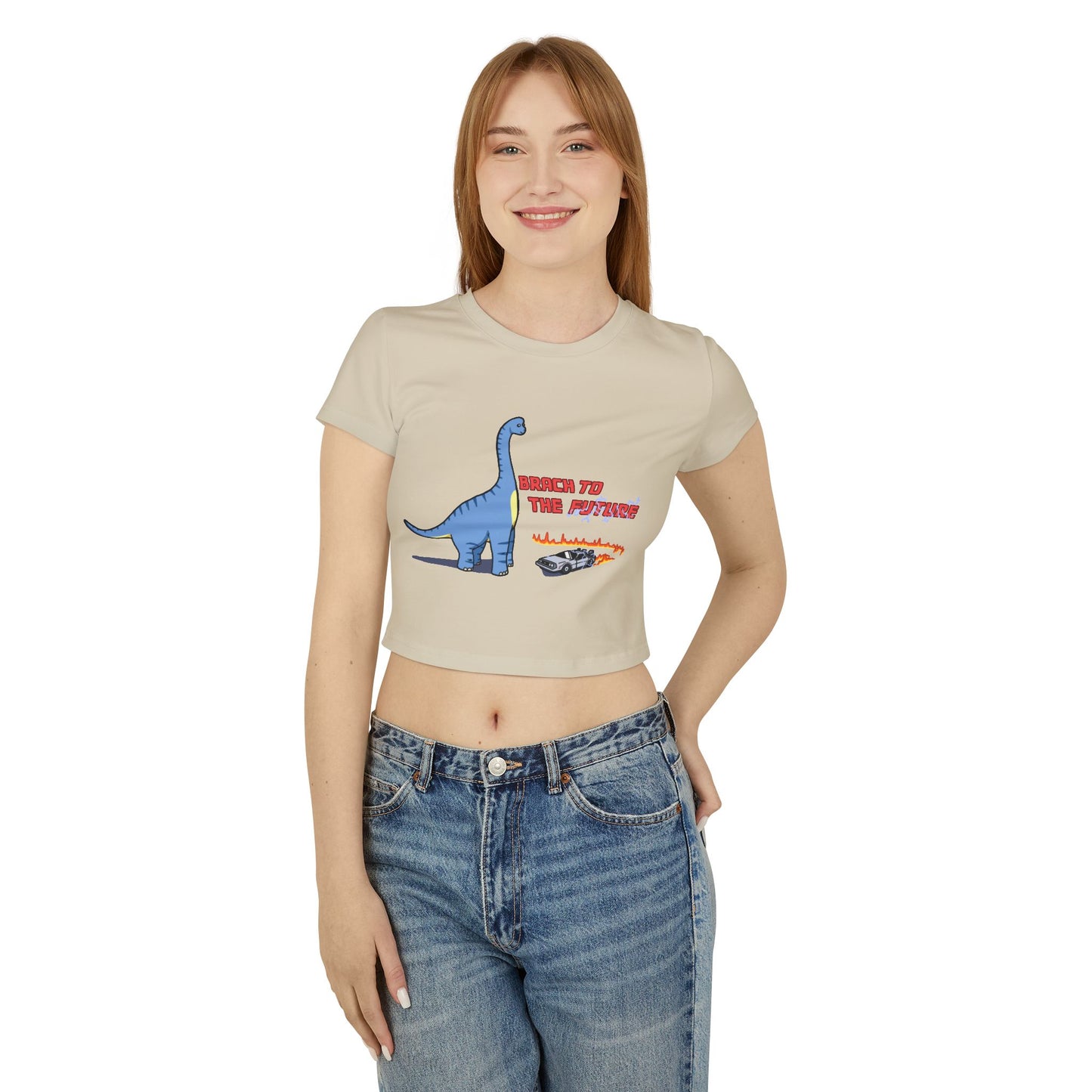 ‘Brach to the Future’ Billy Brachiosaurus Dinosaur Baby Tee