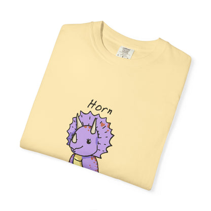 ‘Horn to be Wild’ Trixie Triceratops Dinosaur Unisex T-shirt