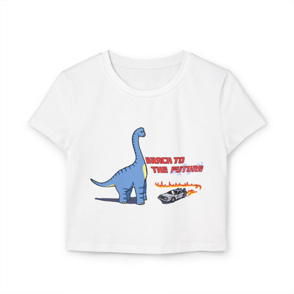 ‘Brach to the Future’ Billy Brachiosaurus Dinosaur Baby Tee