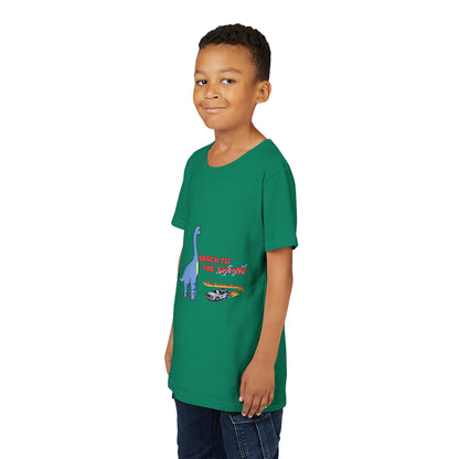 ‘Brach to the Future’ Billy Brachiosaurus Dinosaur Youth Tee