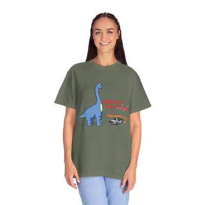 ‘Brach to the Future’ Billy Brachiosaurus Dinosaur Unisex T-shirt