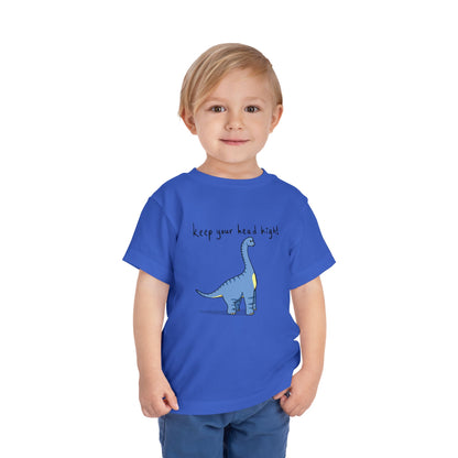 ‘Keep Your Head High’ Billy Brachiosaurus Dinosaur Toddler Tee