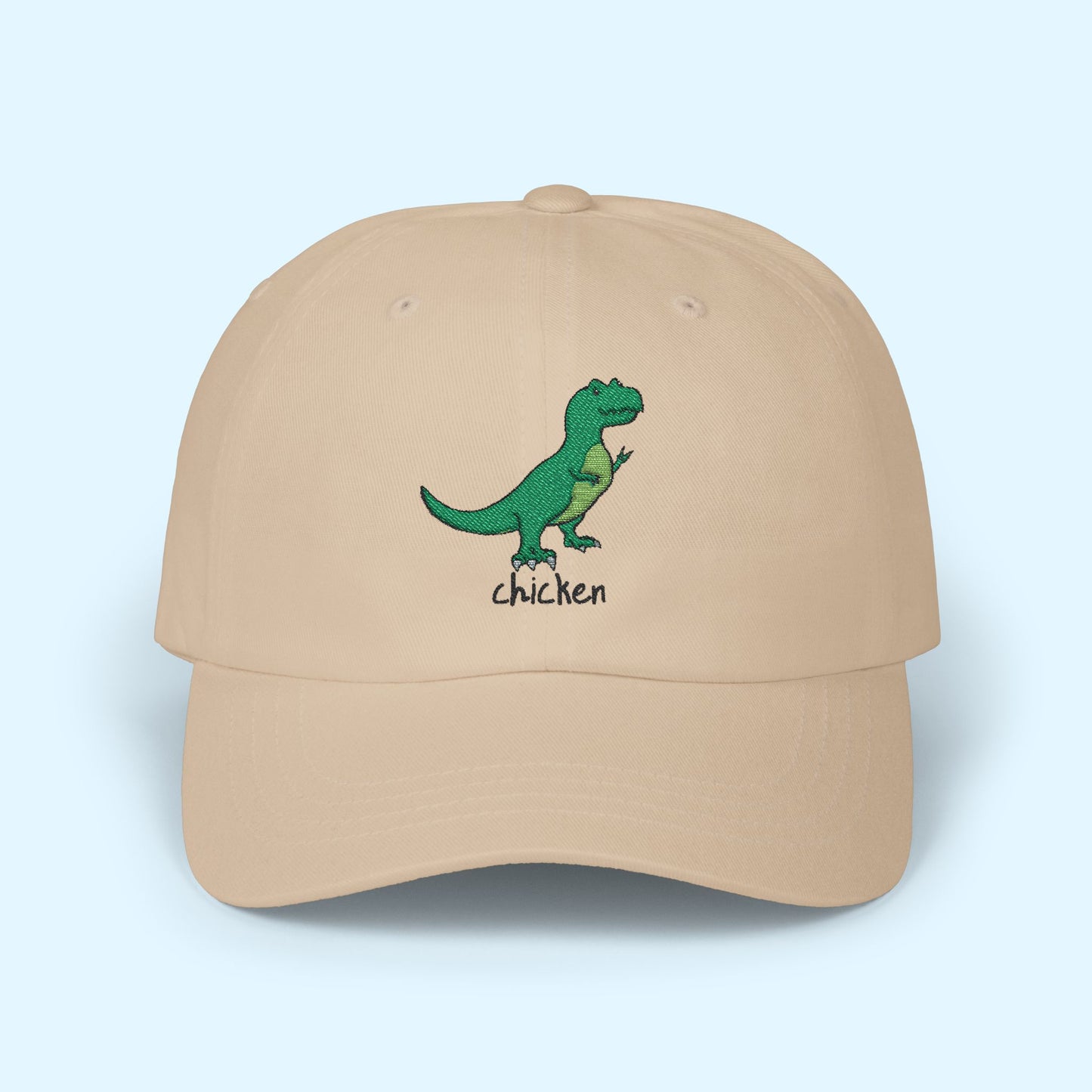 ‘Chicken’ T. Rex Classic Dad Cap - Tori - Light