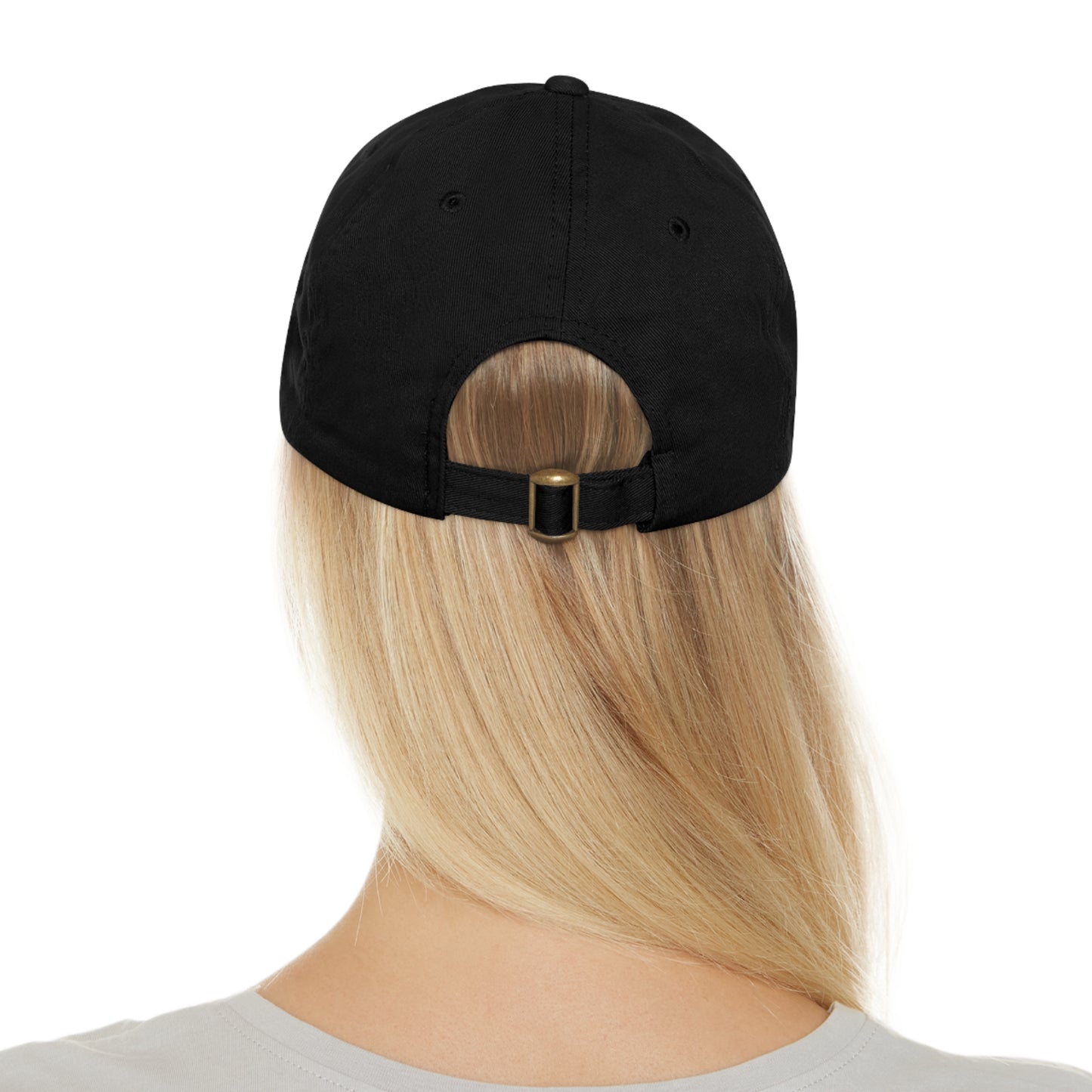 ‘Brach to the Future’ Billy Brachiosaurus Classic Dad Cap with Leather Patch
