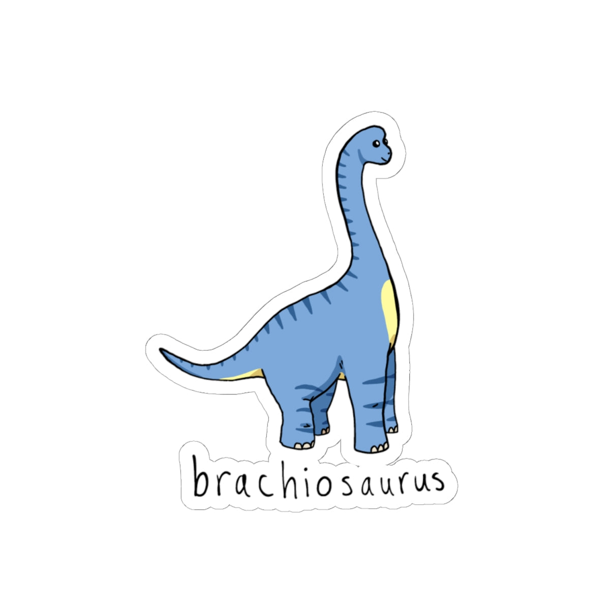 ‘Brachiosaurus’ Billy Brachiosaurus Dinosaur Sticker