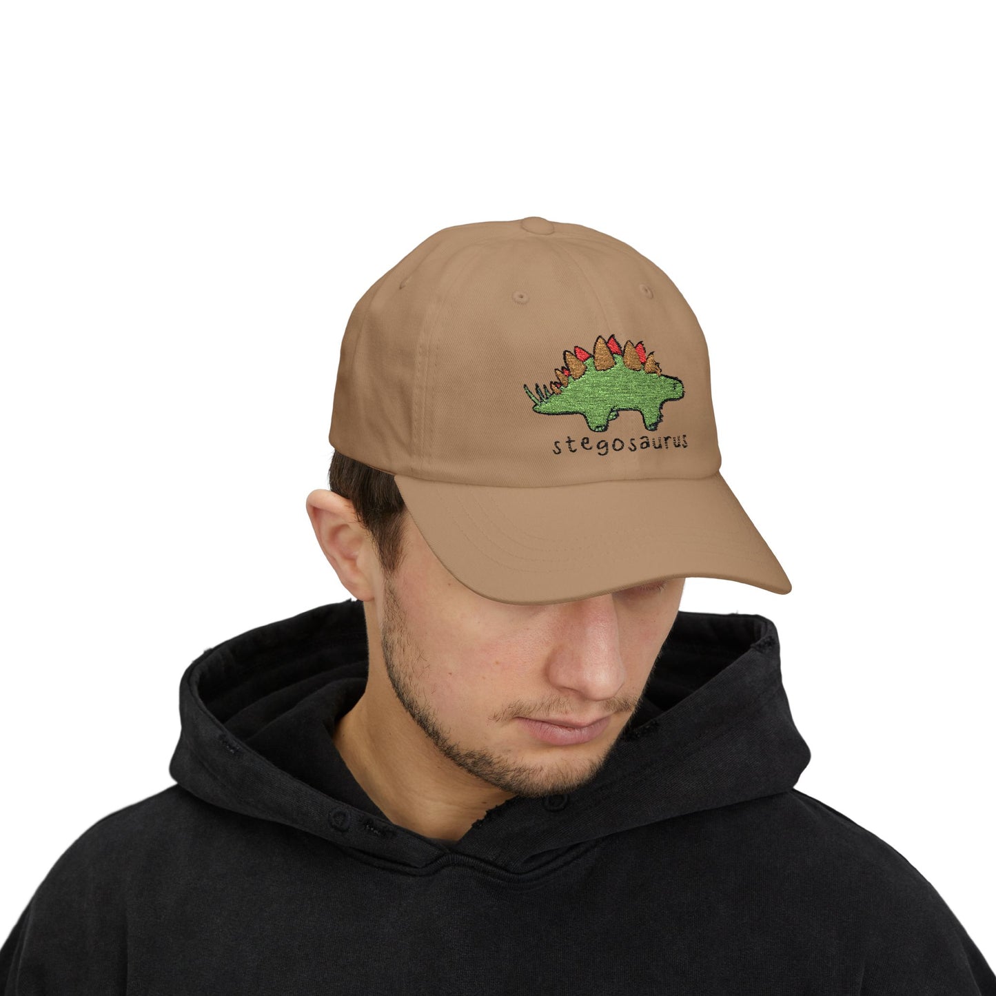 ’Stegosaurus’ Classic Dad Cap - Sammy - Light
