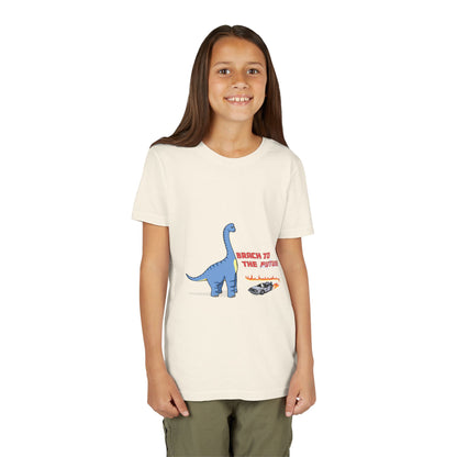 ‘Brach to the Future’ Billy Brachiosaurus Dinosaur Youth Tee