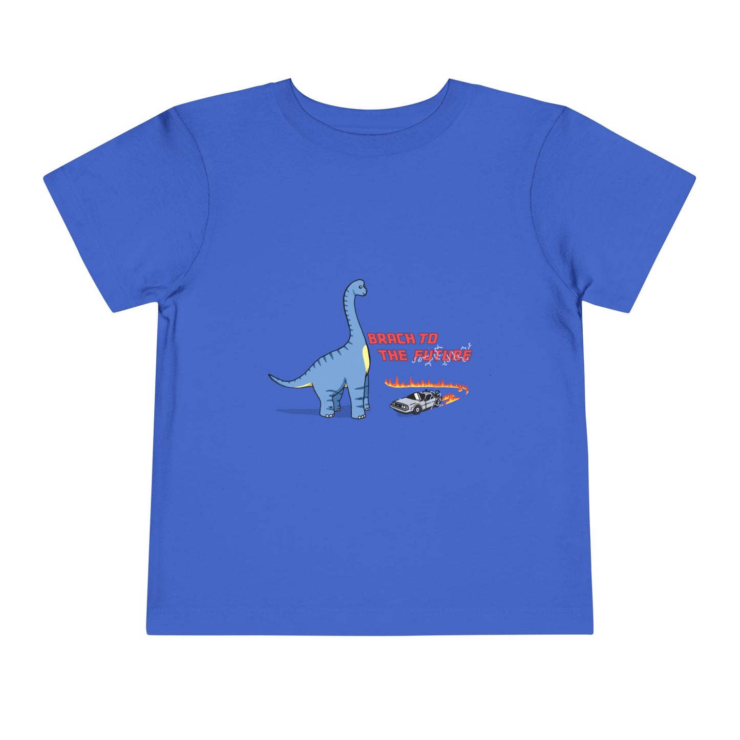 ‘Brach to the Future’ Billy Brachiosaurus Dinosaur Toddler Tee
