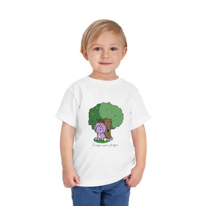 ‘Tree-ceratops’ Trixie Triceratops Dinosaur Toddler Tee