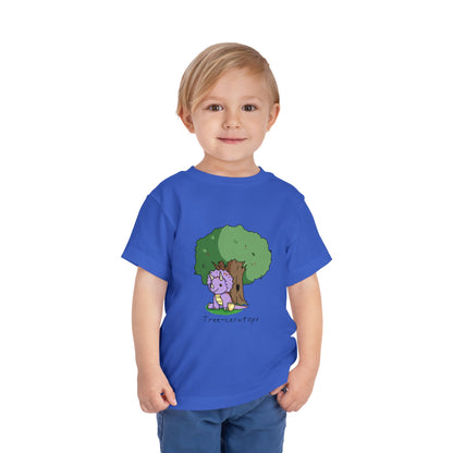 ‘Tree-ceratops’ Trixie Triceratops Dinosaur Toddler Tee