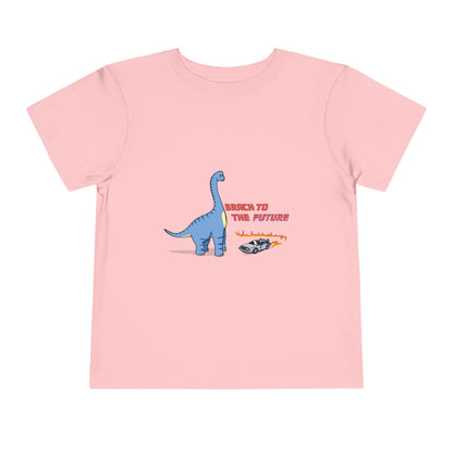 ‘Brach to the Future’ Billy Brachiosaurus Dinosaur Toddler Tee