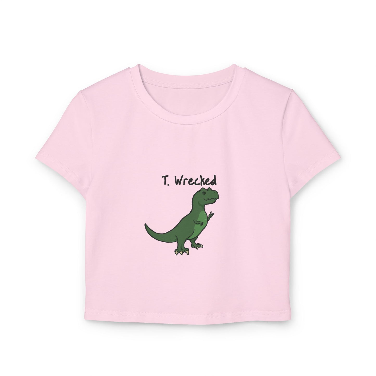 ‘T. Wrecked’ Tori T. Rex Dinosaur Baby Tee