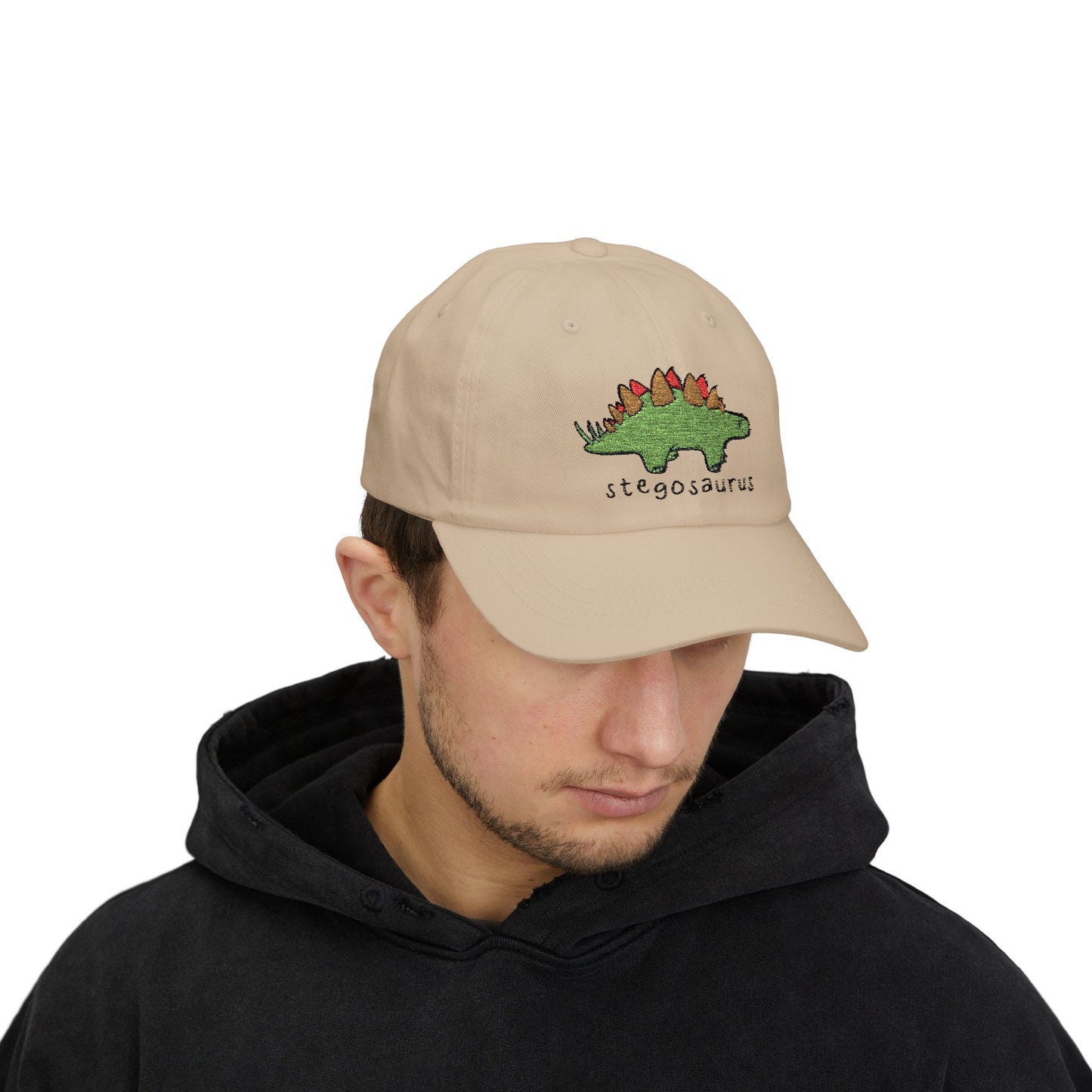 ’Stegosaurus’ Classic Dad Cap - Sammy - Light