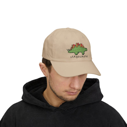 ’Stegosaurus’ Classic Dad Cap - Sammy - Light