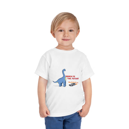 ‘Brach to the Future’ Billy Brachiosaurus Dinosaur Toddler Tee