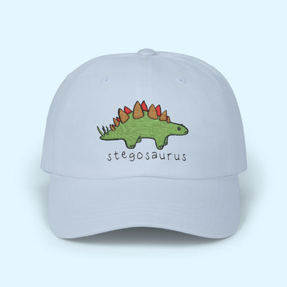 ’Stegosaurus’ Classic Dad Cap - Sammy - Light