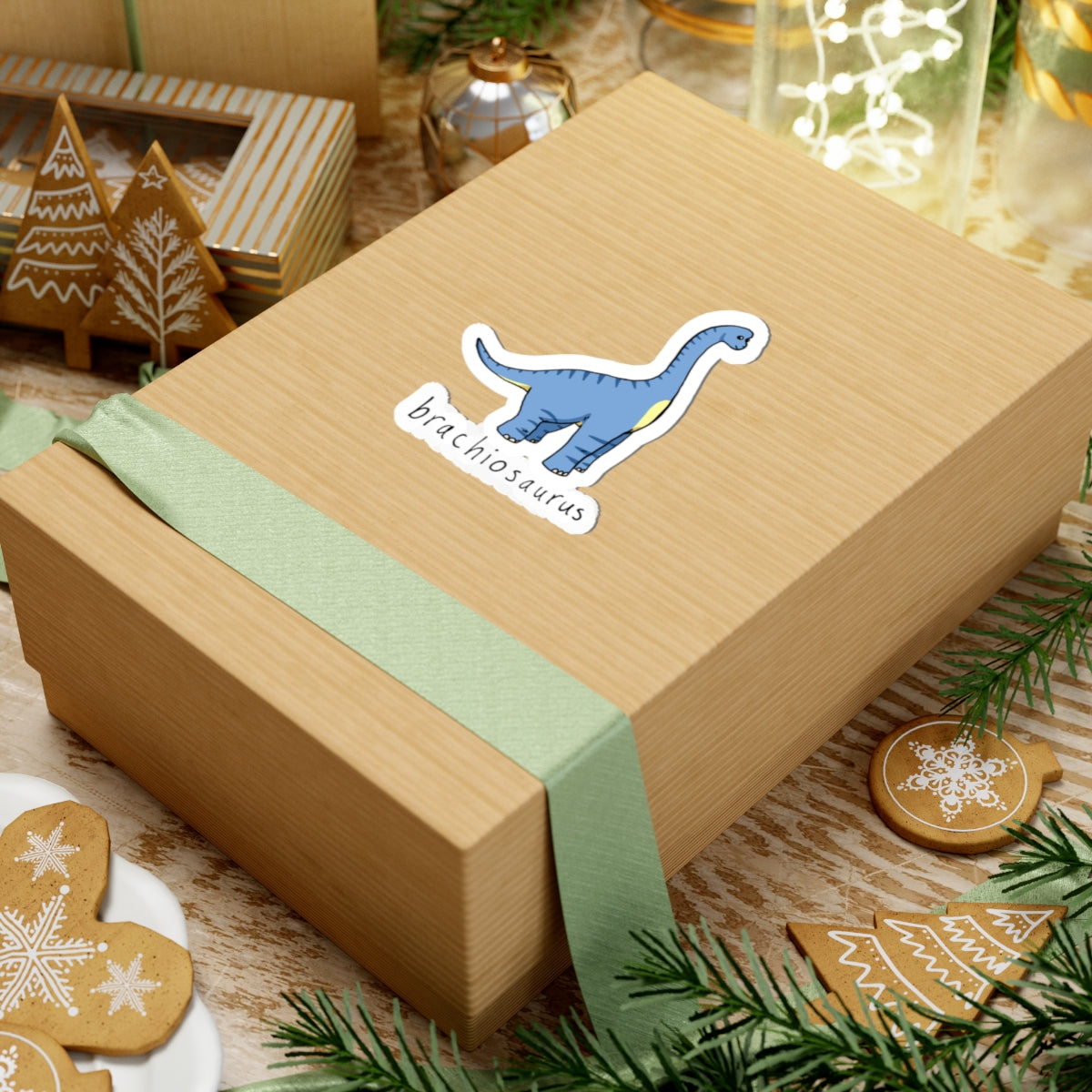 ‘Brachiosaurus’ Billy Brachiosaurus Dinosaur Sticker