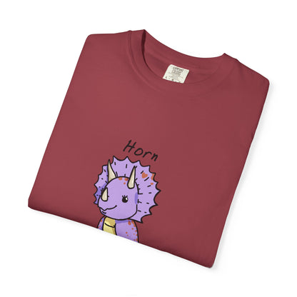 ‘Horn to be Wild’ Trixie Triceratops Dinosaur Unisex T-shirt