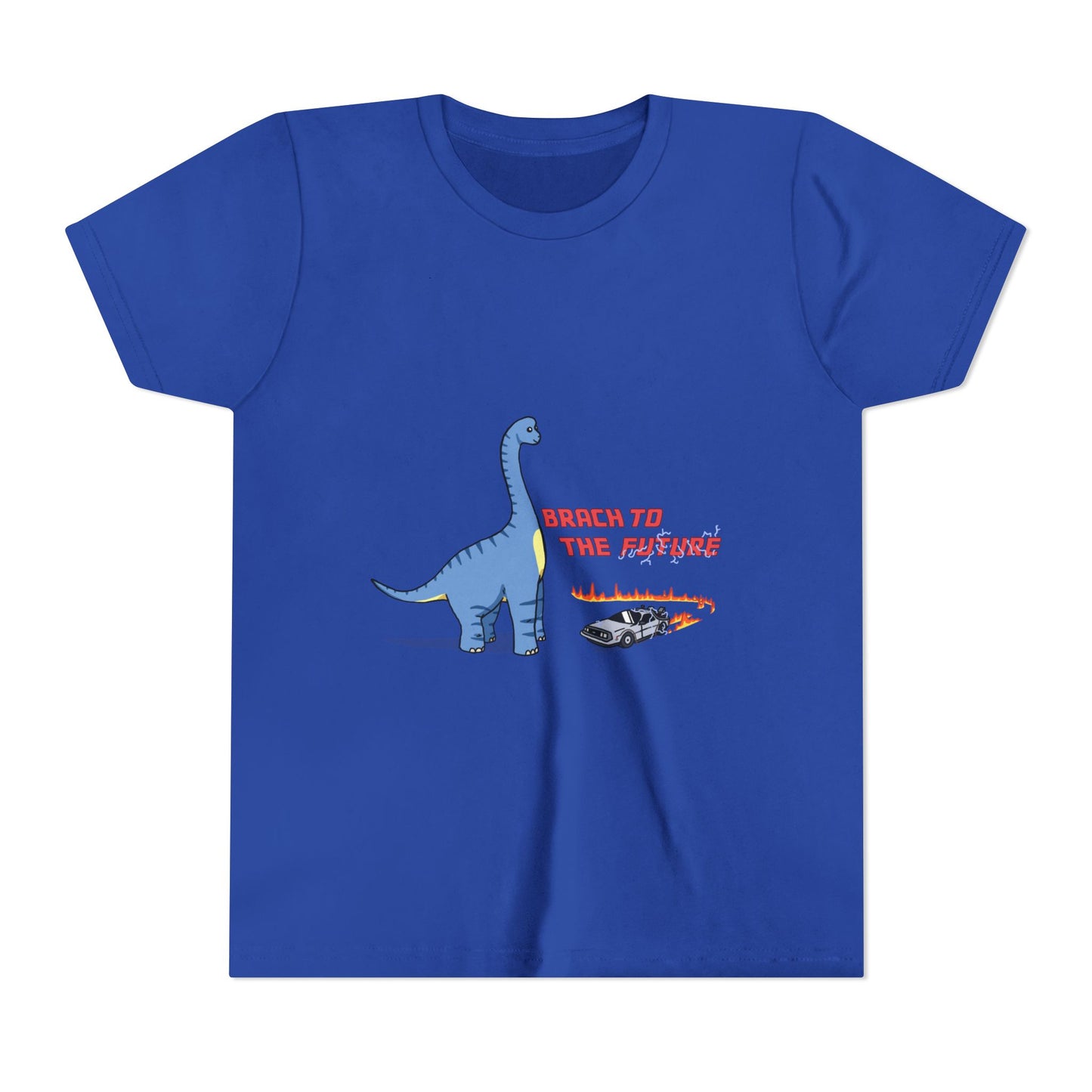 ‘Brach to the Future’ Billy Brachiosaurus Dinosaur Youth Tee